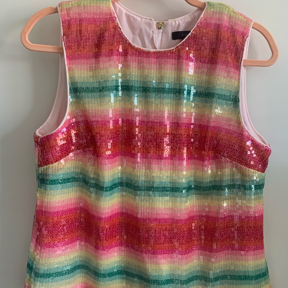 J. Crew sequin top
